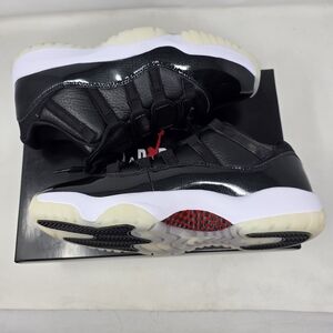 Nike Air Jordan 11 Retro Low 72-10 Black Men's 10 Deadstock DS NEW AV2187-001